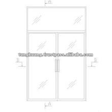 PUERTA DE ALUMINIO TK1000